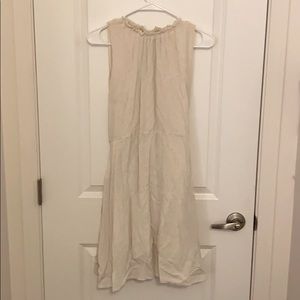 Linen Dress with tie and pockets